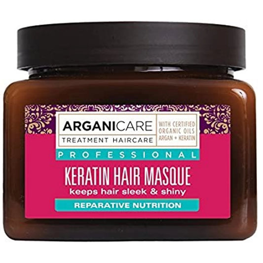Arganicare Keratin hair masque – Profesionali plaukų kaukė su keratinu 500ml.