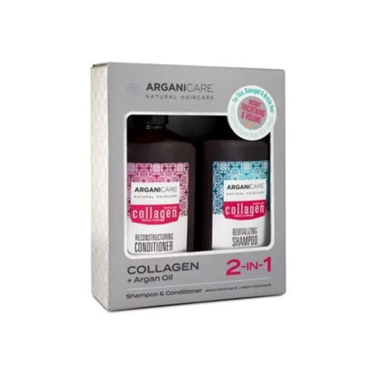 Arganicare Collagen plaukų priežiūros rinkinys
