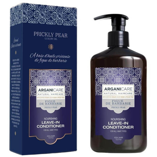 Prickly Pear Nourishing Leave-In Conditioner – nenuplaunamasis maitinamasis kondicionierius, skirtas sausiems ir pažeistiems plaukams.