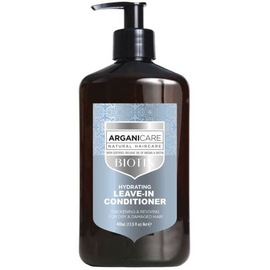 Arganicare Biotin Leave-In Conditioner - nenuplaunamas kondicionierius