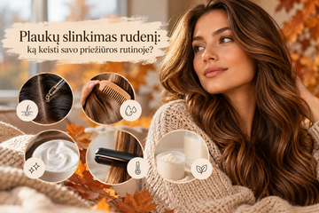 Plaukų slinkimas rudenį: ką keisti savo priežiūros rutinoje?