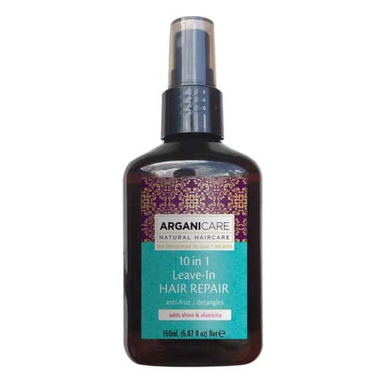 Arganicare  Keratin 10 in 1 Leave in hair repair- Nenuplaunams plaukų purškiklis su 10 veikimo galimybių su keratinu