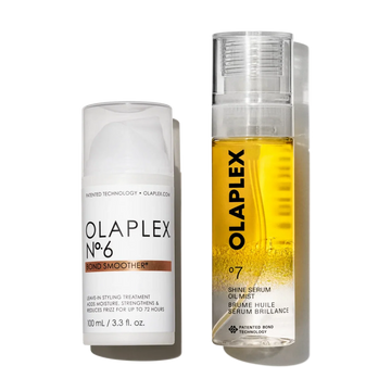 OLAPLEX Smooth & Shine Set – glotninantis ir žvilgesio suteikiantis plaukų rinkinys, 2 vnt.