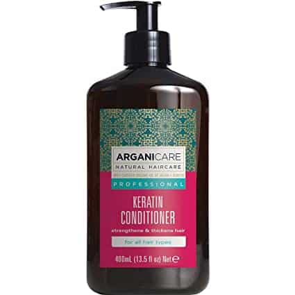 Arganicare Keratin conditioner - Profesionalios priežiūros kondicionierius su keratinu