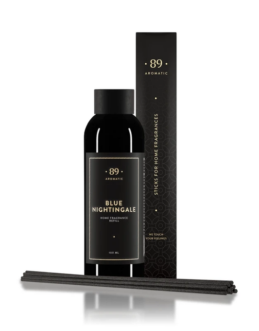 Namų kvapo Blue night(nightingale)su lazdelėmis papildymas 89 Aromatic