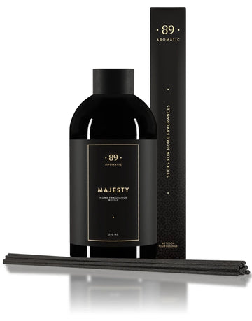 Namų kvapo Majesty su lazdelėmis papildymas 250ml. 89 Aromatic