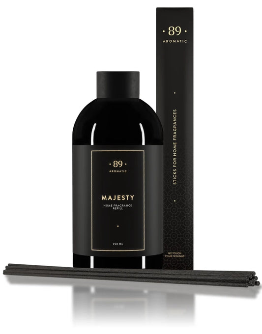 Namų kvapo Majesty su lazdelėmis papildymas 250ml. 89 Aromatic