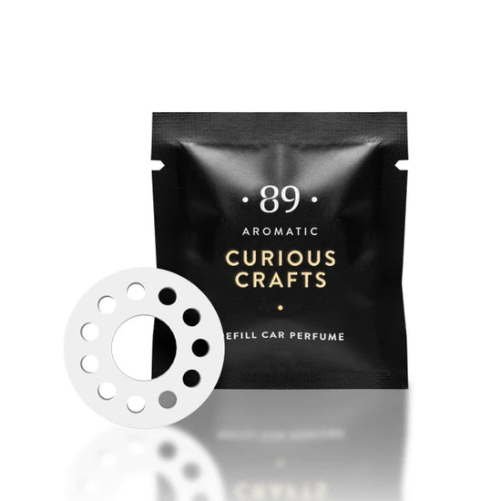 Automobilio gaiviklio Curious Craft į groteles papildymas Aromatic 89