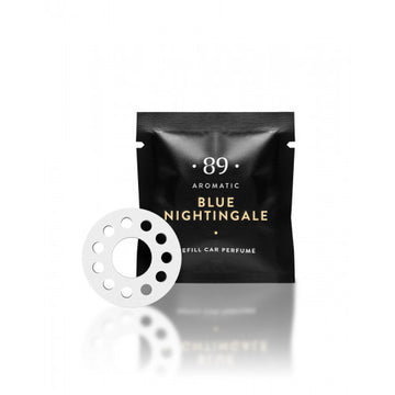 Automobilio gaiviklio Blue Nightingale į groteles papildymas Aromatic 89
