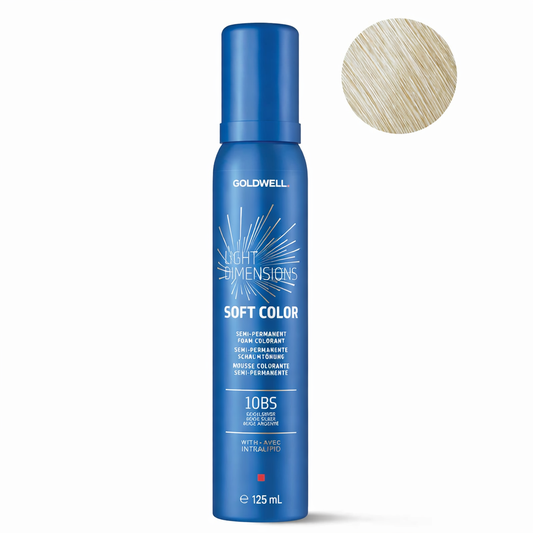 Goldwell Light Dimensions Soft Color 10BS Beige Silver – tonuojančios plaukų putos, 125 ml