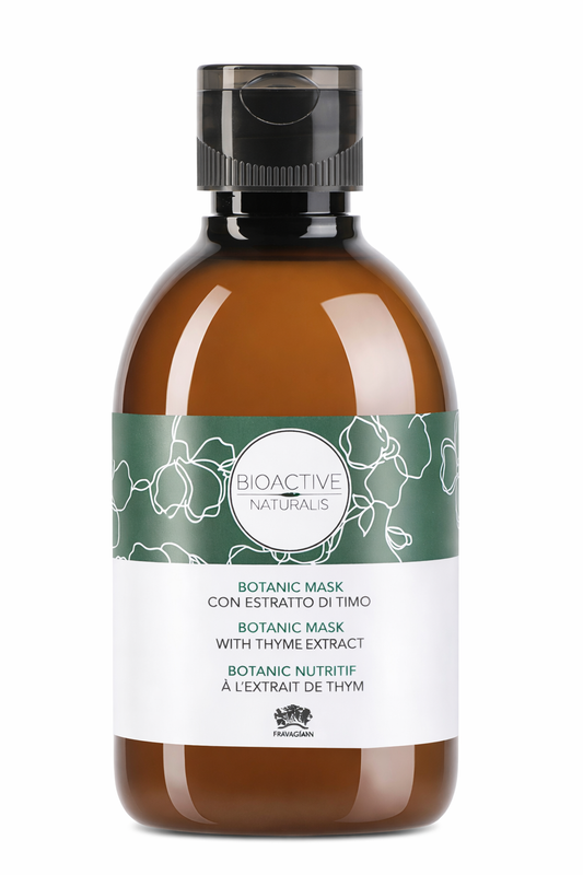 Plaukų kaukė su čiobrelių ekstraktu bioactive naturalis botanic 230 ml.