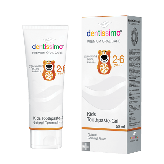 Dentissimo “ Kids 2-6 “ kasdienė dantų pasta-gelis