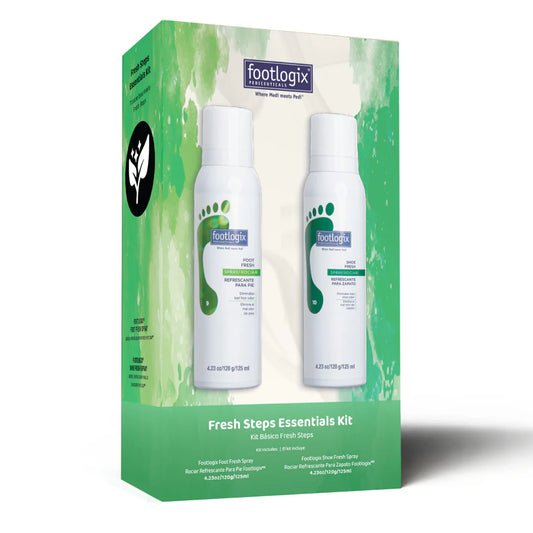 Footlogix Fresh Steps Essentials rinkinys – pėdų ir batų gaivikliai nuo kvapo