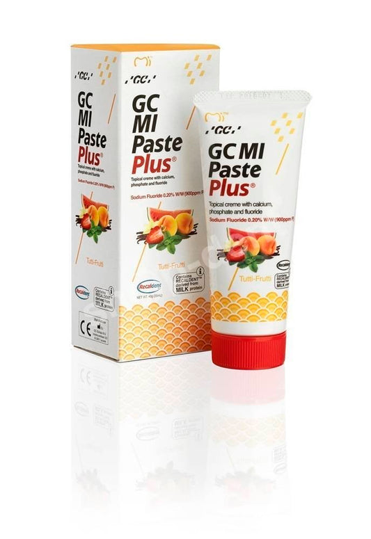 Dantų kremas GC MI paste plus, vairių vaisių skonio 35 ml