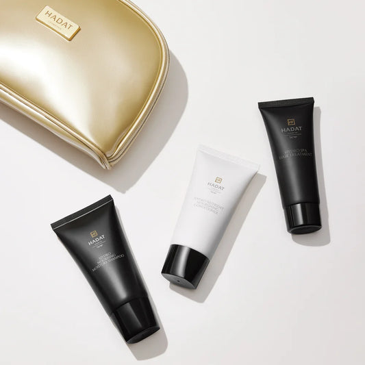 Hadat cosmetics hydro nourishing set – plaukus maitinantis, drėkinantis rinkinys