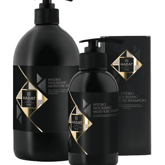 Hadat Cosmetics Hydro Nourishing Moisture Shampoo – maitinamasis, drėkinamasis šampūnas 250