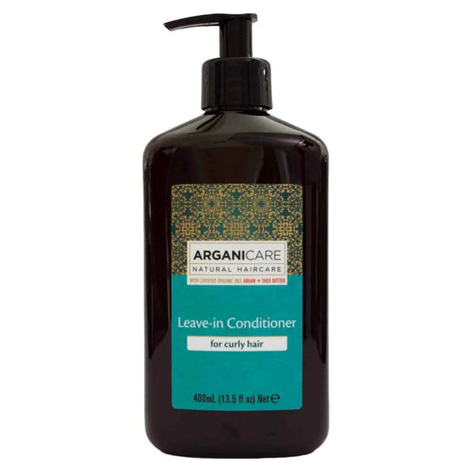 Arganicare leave –in conditioner for curly hair- Nenuplaunamas plaukų kondicionierius garbanotiems plaukams 400 ml