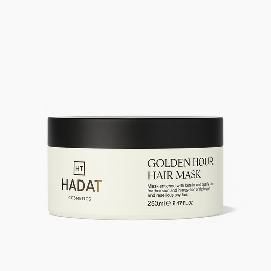 Hadat Cosmetics Golden Hour intensyviai atkuriamoji plaukų kaukė