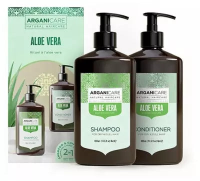Arganicare Aloe Vera plaukų priežiūros rinkinys