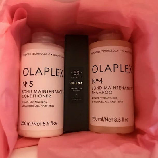 Mini Olaplex dovanų rinkinys.