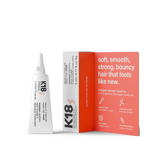 K18 Leave-in Molecular Repair Hair Mask – 5 ml