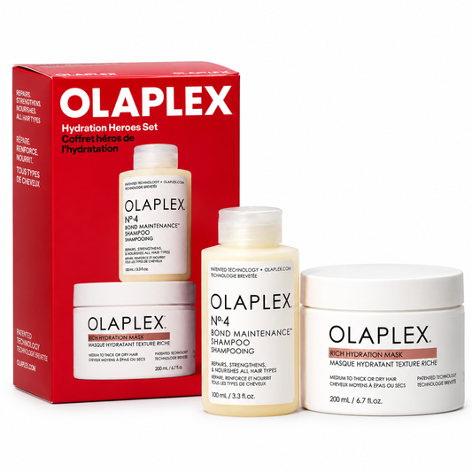 OLAPLEX Hydration Heroes – intensyviai drėkinantis plaukų priežiūros rinkinys