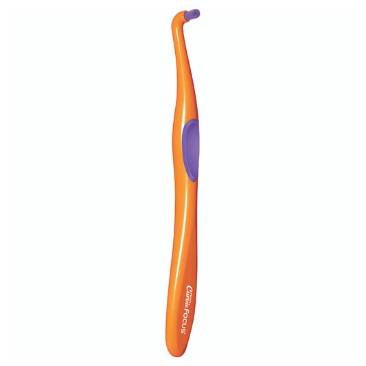 Curvie Focus Brush – tikslinis „end-tuft“ šepetėlis
