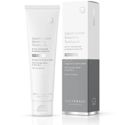 WhiteWash Liquid Enamel Sensitivity 75 ml – remineralizuojanti pasta jautrių dantų priežiūrai