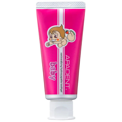 APADENT Baby rinkinys – dantų gelis 55 g + dantų šepetėlis 0–3 m.