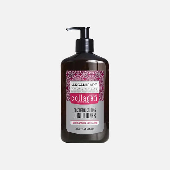 Arganicare revitalizing shampoo-Atgaivinantis šampūnas su kolagenu 400 ml.