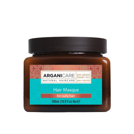 Arganicare Hair masque for curly hair-atstatanti plaukų kaukė garbanotiems plaukams 500ml.