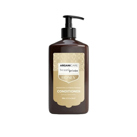Arganicare Honey kondicionierius – intensyviai maitinantis ir atkuriantis kondicionierius su medumi