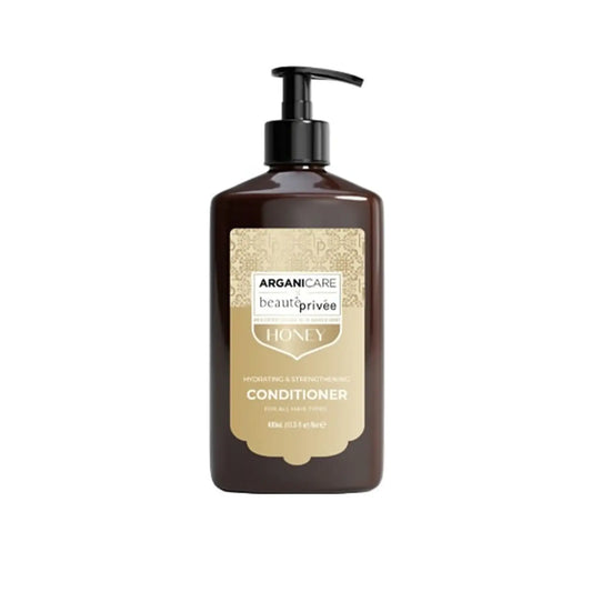 Arganicare Honey kondicionierius – intensyviai maitinantis ir atkuriantis kondicionierius su medumi