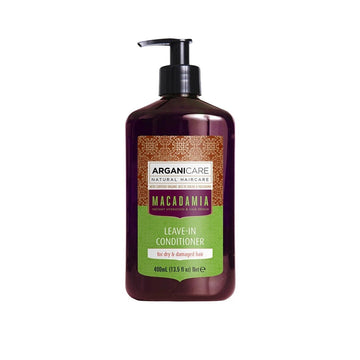 Arganicare Macadamia oil leave –in conditioner- Drėkinamas nenuplaunamas kondicionierius su makadamijos aliejumi