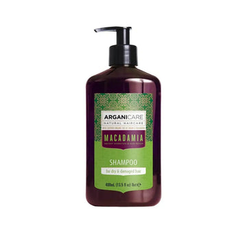Arganicare Macadamia shampoo for dry and damaged-plaukus maitinantis šampūnas