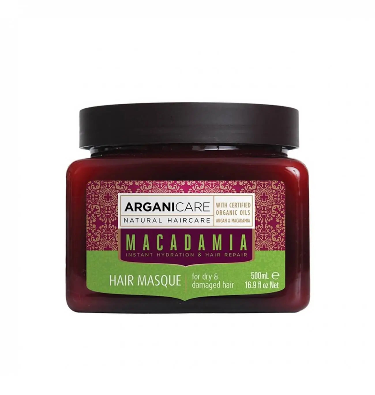 Arganicare Macadamia hair masque - Plaukų kaukė