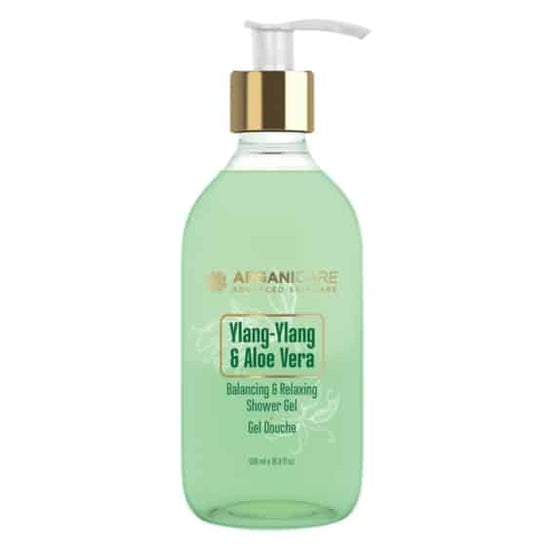 Arganicare drėkinanti dušo gelis su Aloe vera ir Ylang/Ylang