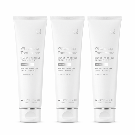 WhiteWash balinanti dantų pasta 3 vnt. (125ml)