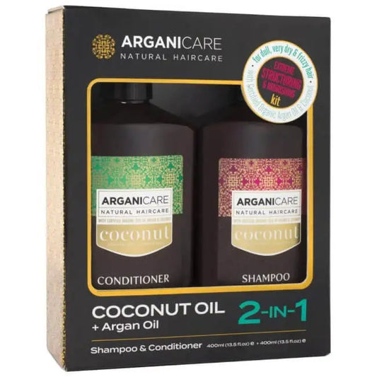 Arganicare Coconut plaukų priežiūros rinkinys