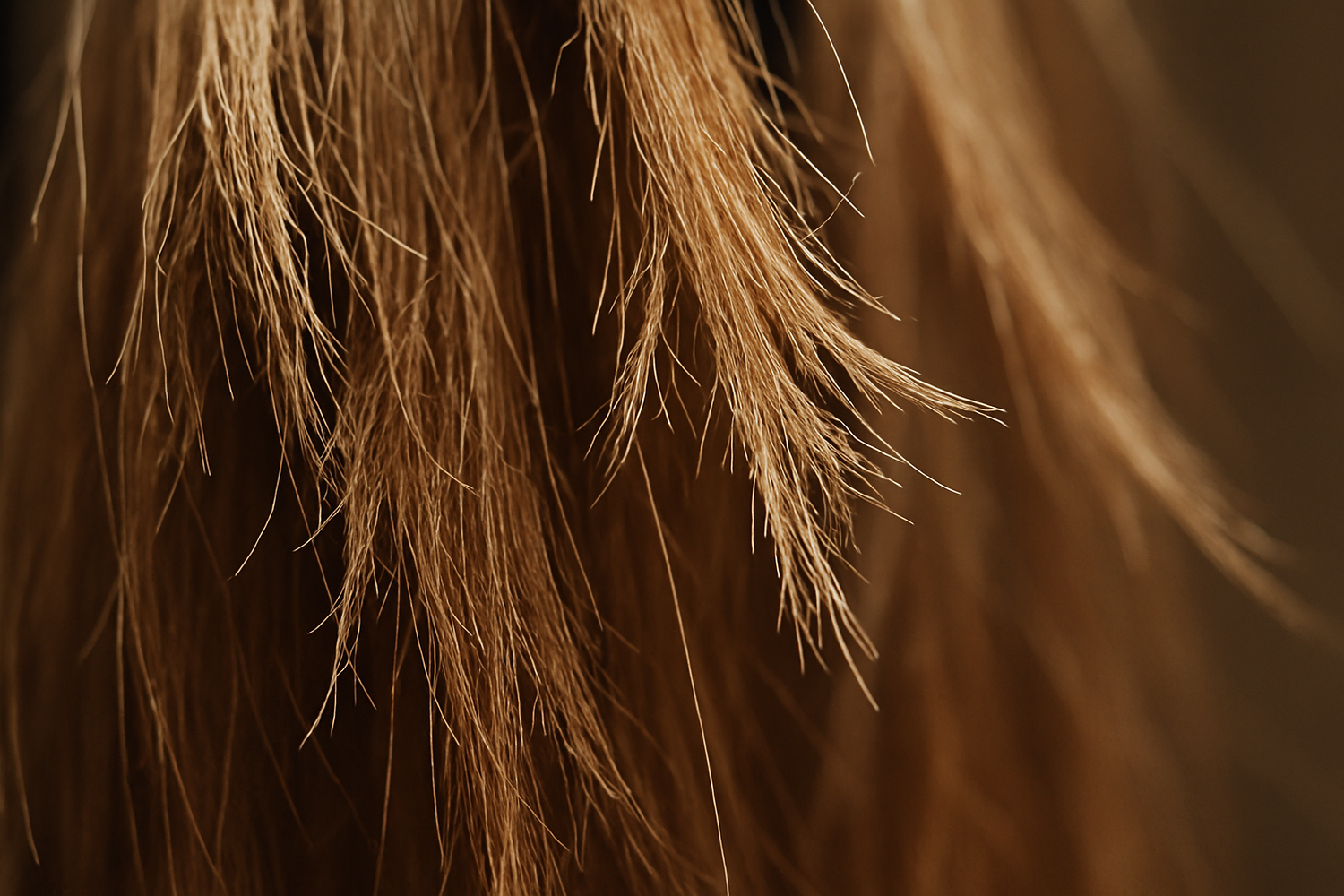 damaged hair 
