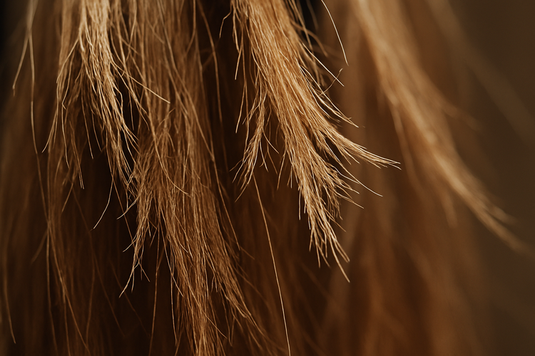 damaged hair 