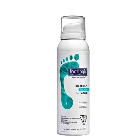 Footlogix apsauginės putos pėdoms – dd cream mousse.