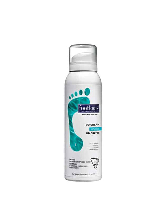 Footlogix apsauginės putos pėdoms – dd cream mousse.