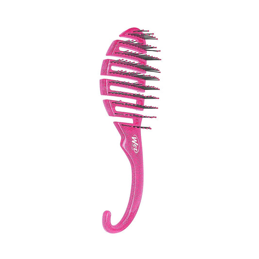 WETBRUSH RETAIL FLEX DRY plaukų šepetys šlapiems plaukams, Pink Glitter