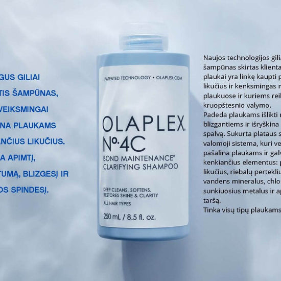 Olaplex No.4C naujos technologijos giliai valantis šampūnas
