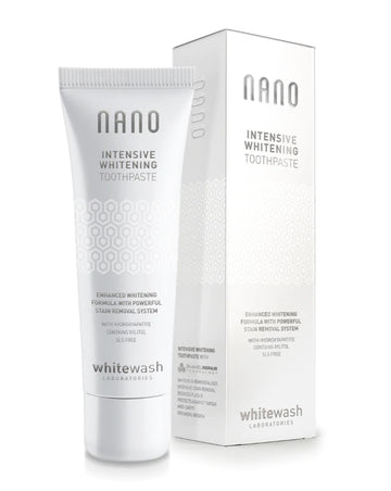 Nano Whitwash intensive whitening dantų pasta 75 ml