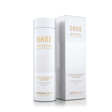 Nano whitening mouthwash