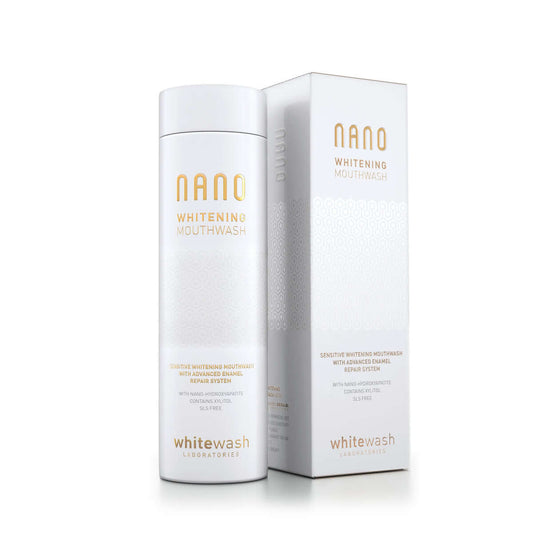Nano whitening mouthwash