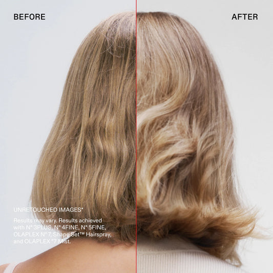 OLAPLEX Shape Set – plaukų lakas su apsauga nuo karščio, 180 g