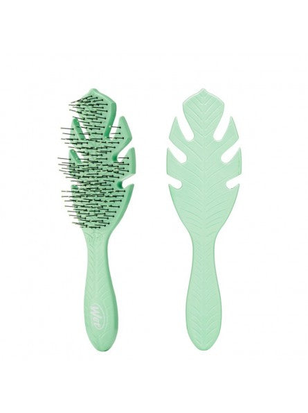 WETBRUSH GO GREEN DETANGLER GREEN plaukų šepetys